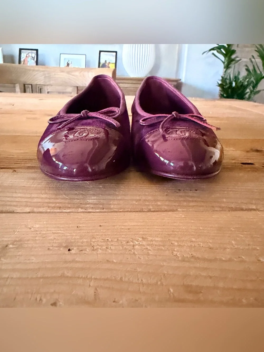 CHANEL Ballet Flats Burgundy 2026